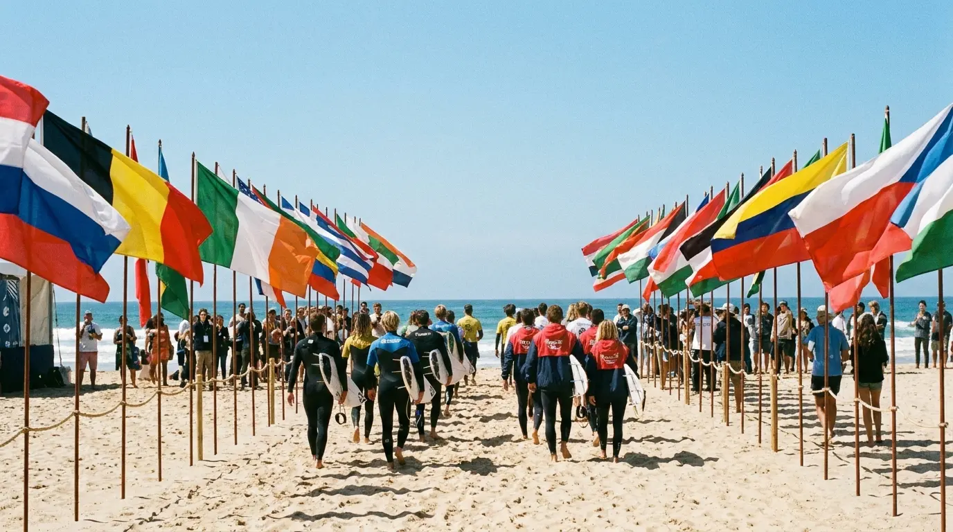 O ISA World Surfing Games ganha protagonismo no caminho olímpico rumo a LA 2028