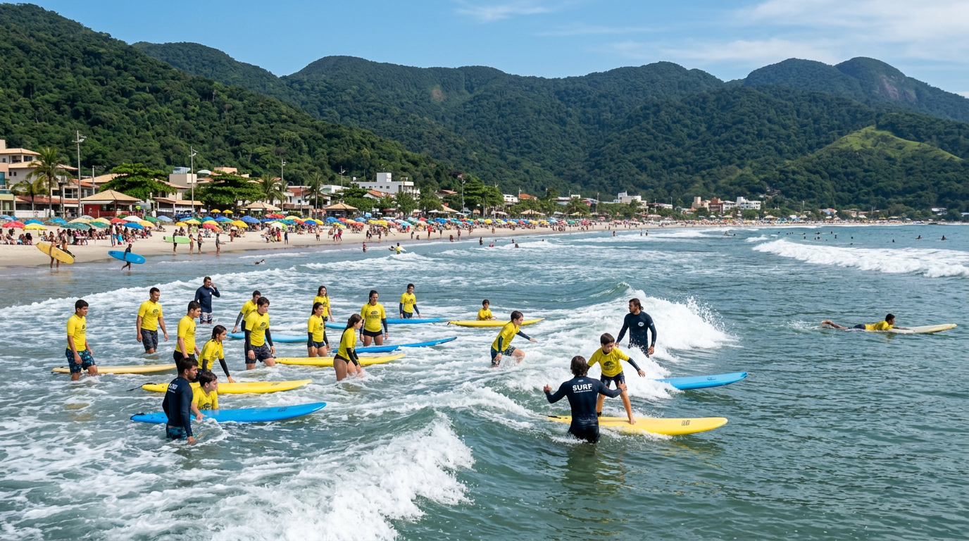Praia Grande de Ubatuba